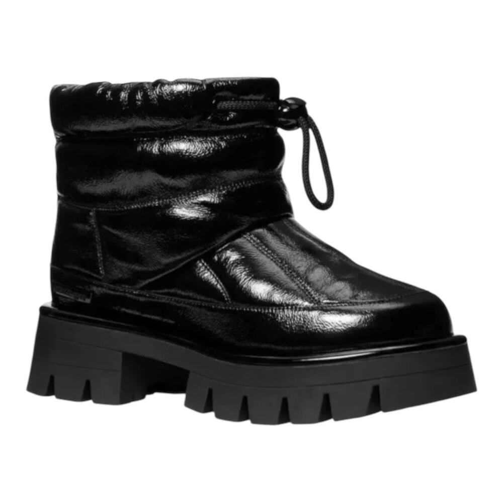 Michael Kors Women's Barton Lug Sole Booties Black Size 6 1/2 M
